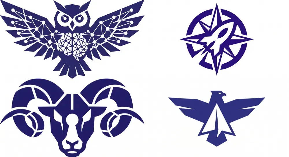 Minimalist Geometric Logo Creators