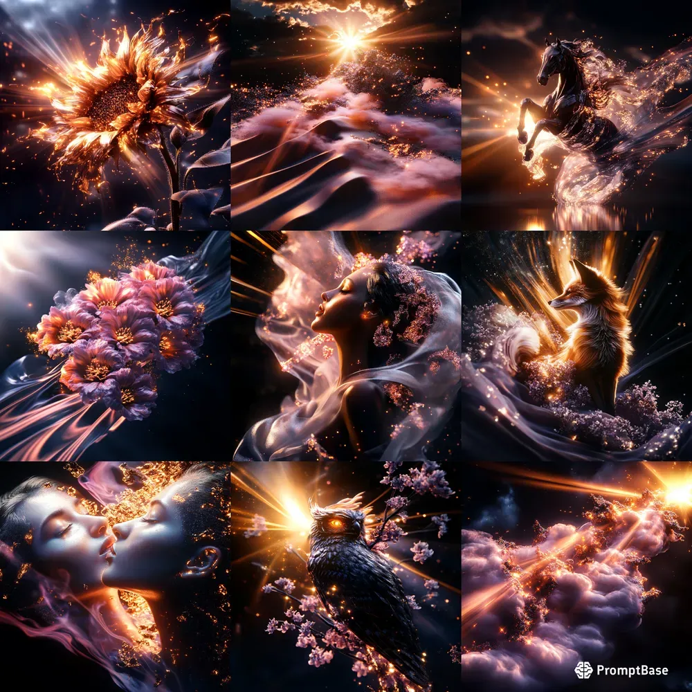 Ethereal Radiant Fantasy Art