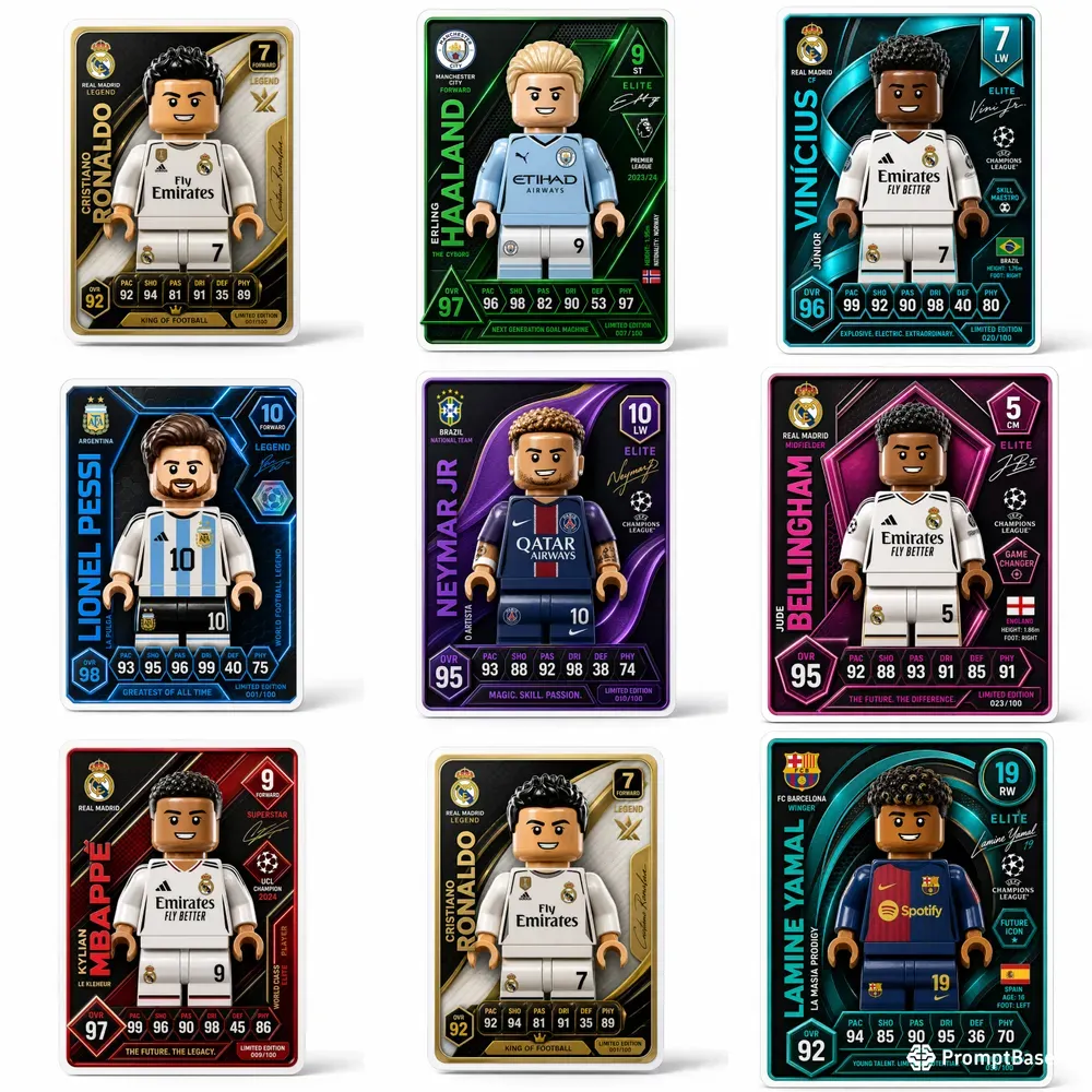 Lego Football Card Kits