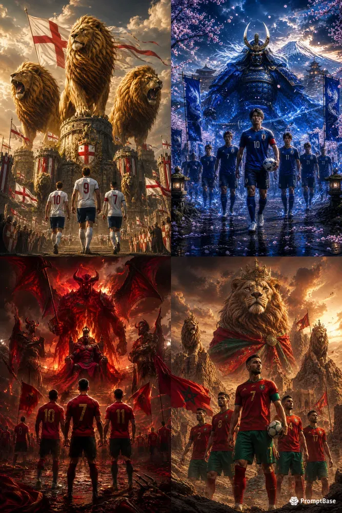 World Cup Nickname Kingdoms