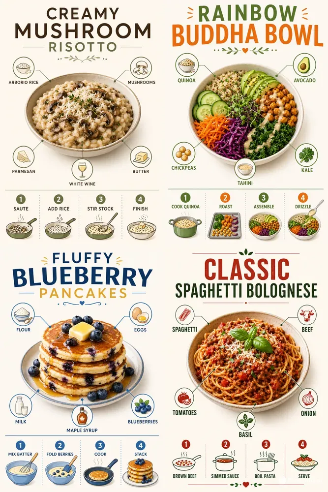 Recipe Infographic Studios