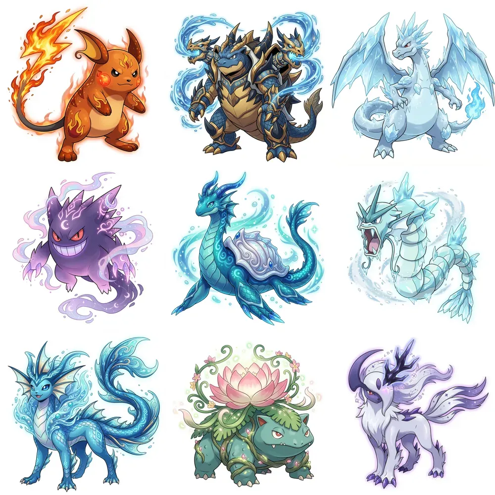 Premium Fakemon Pokemon Mega Evolutions