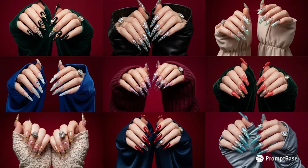 Luxury Nail Macro Portraits