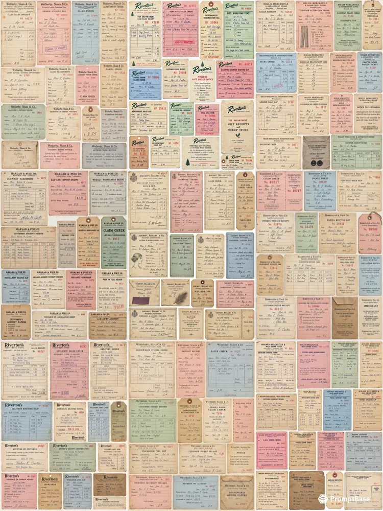 Vintage Department Store Ephemera