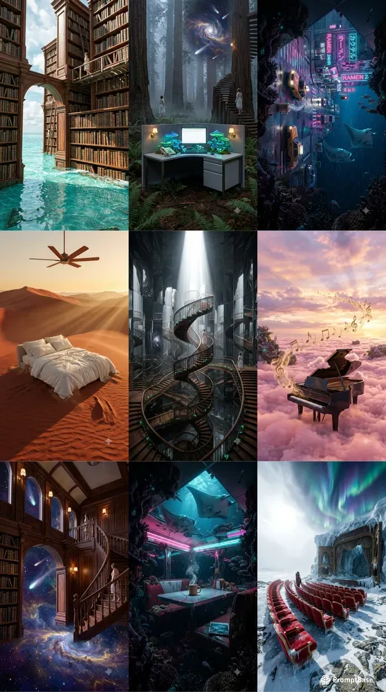 Hyperrealistic Lucid Dreamscapes