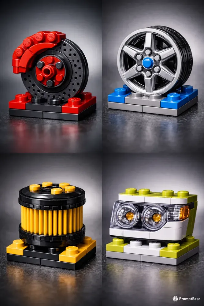 Lego Car Parts Studios