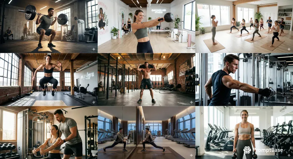 Marketing Photos For Fitness Gyms