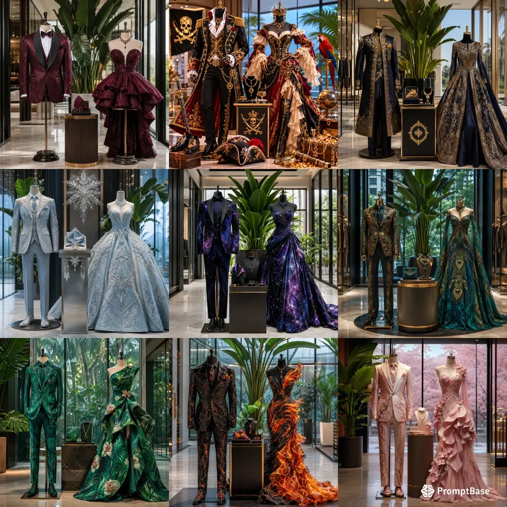 Luxury Matching Fashion Sets