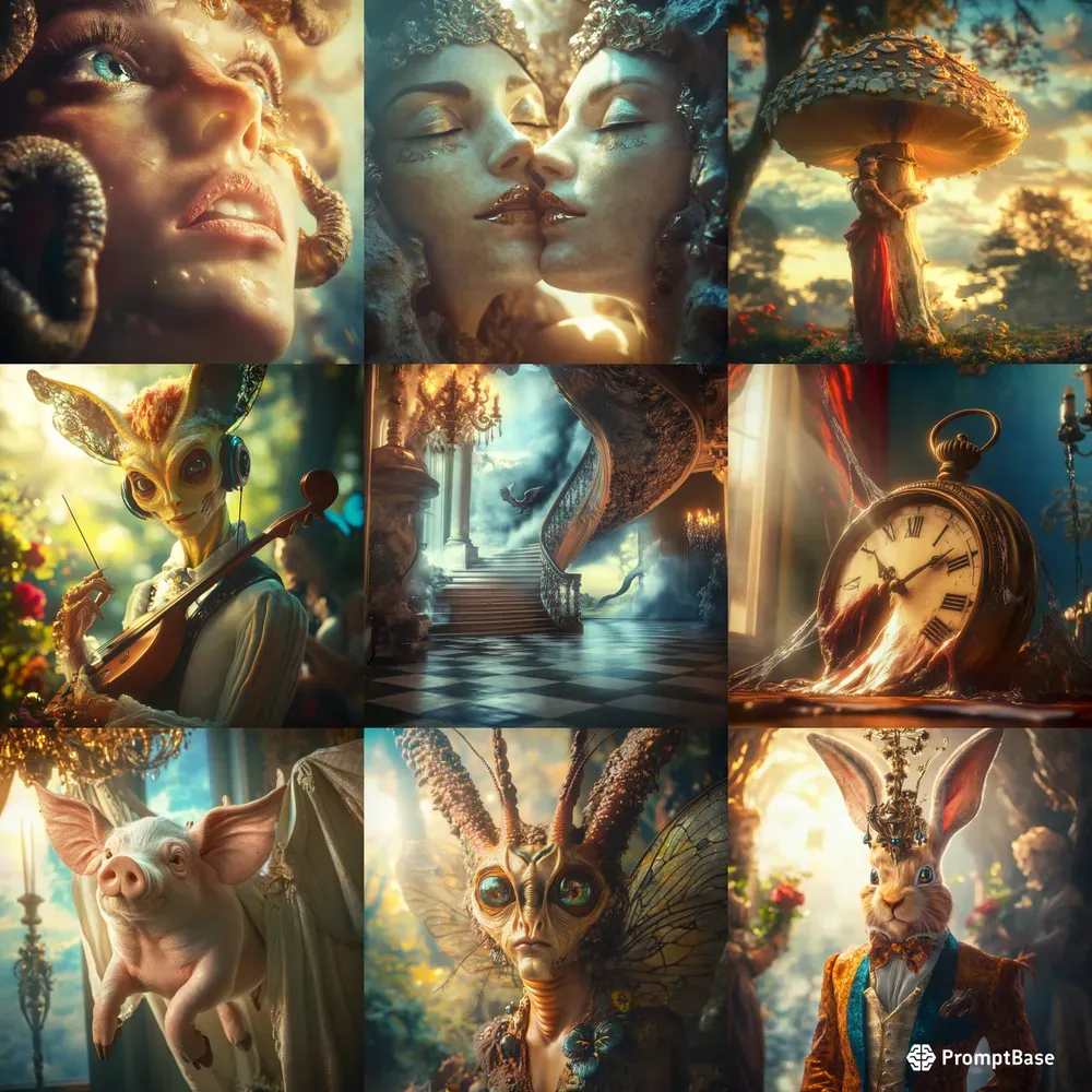 Surreal Dreamlike Elegance