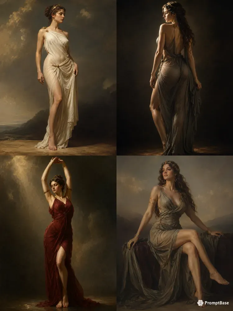 Classical Goddess Fine Art