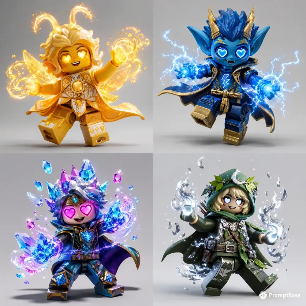Hearteyed Lego Fantasy Heroes