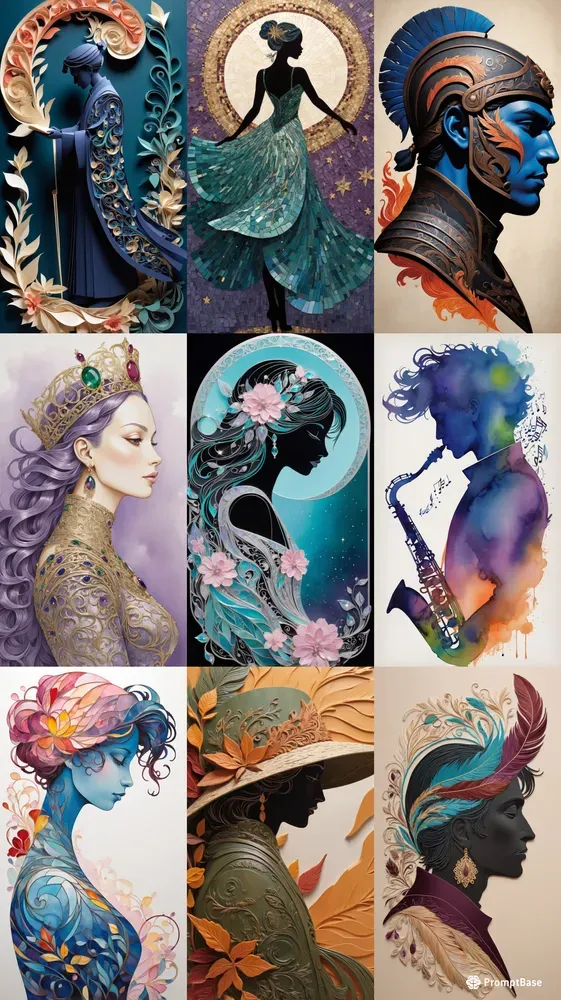 Stunning Art Whimsical Textured Designs