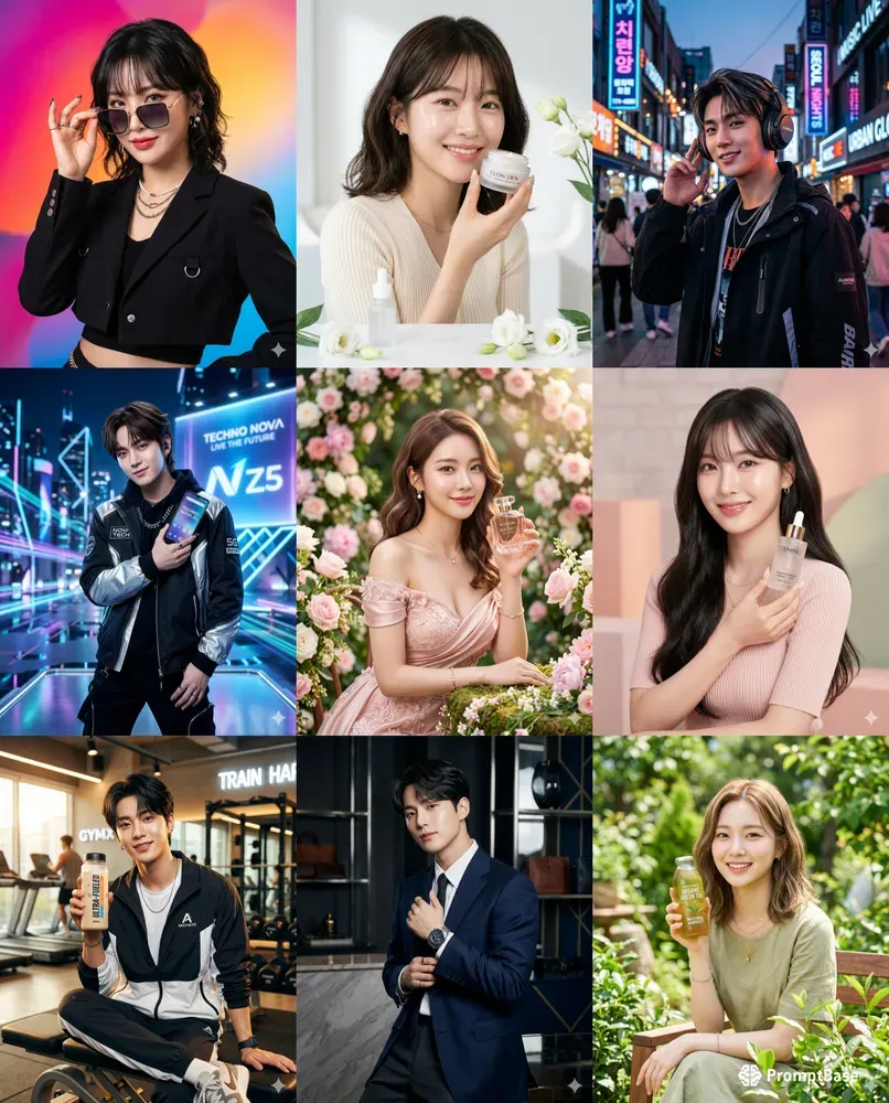 Kpop Style Product Ads Generator