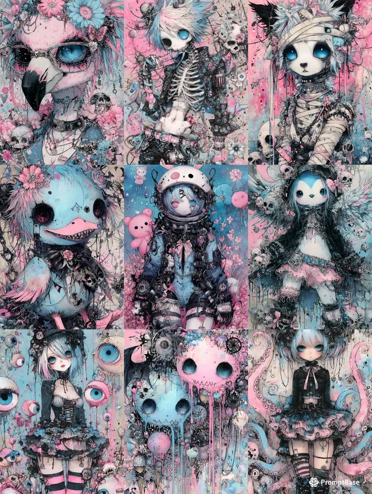 Summer Nightmare Junk Journals