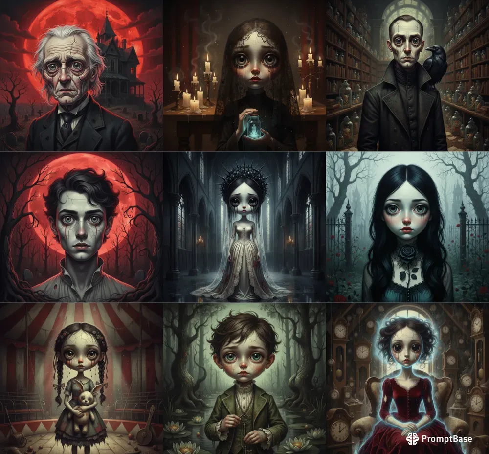 Gothic Whimsy Dark Popsurrealists