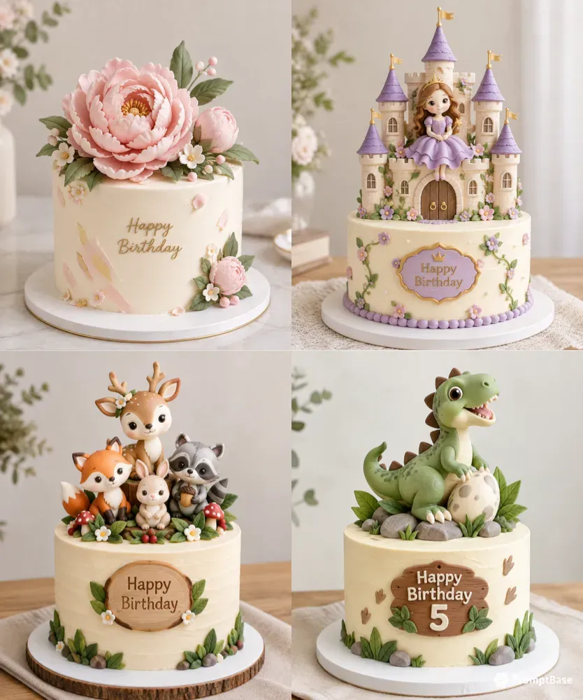 Fondant Cake Topper Design Generator