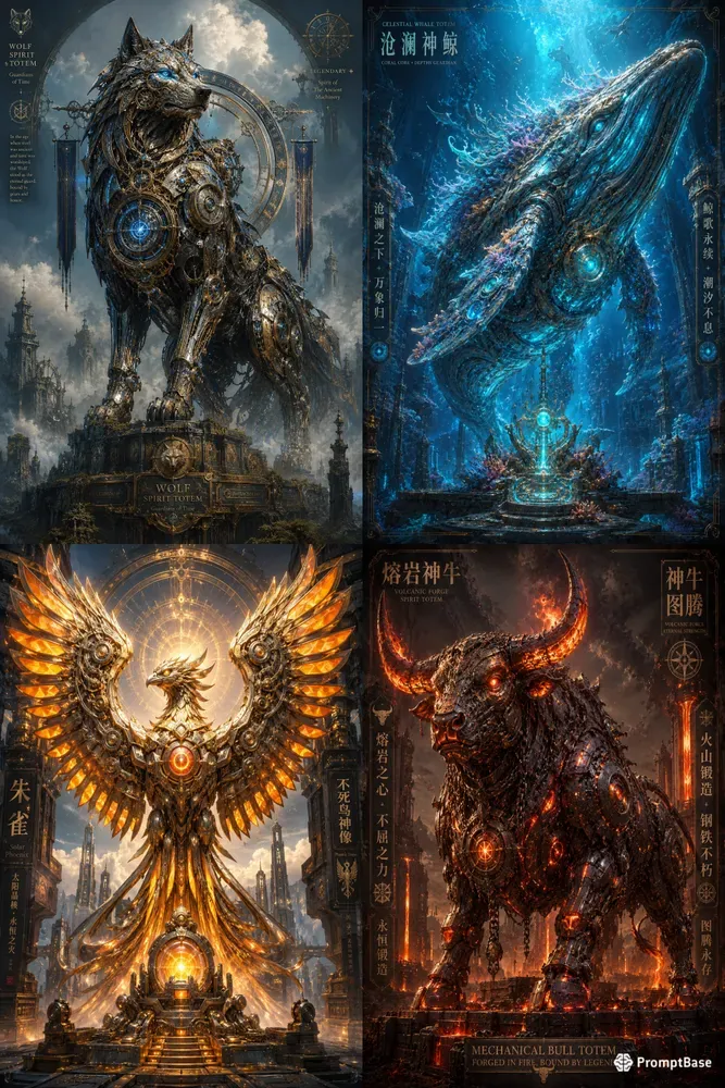 Mythic Machine Totems