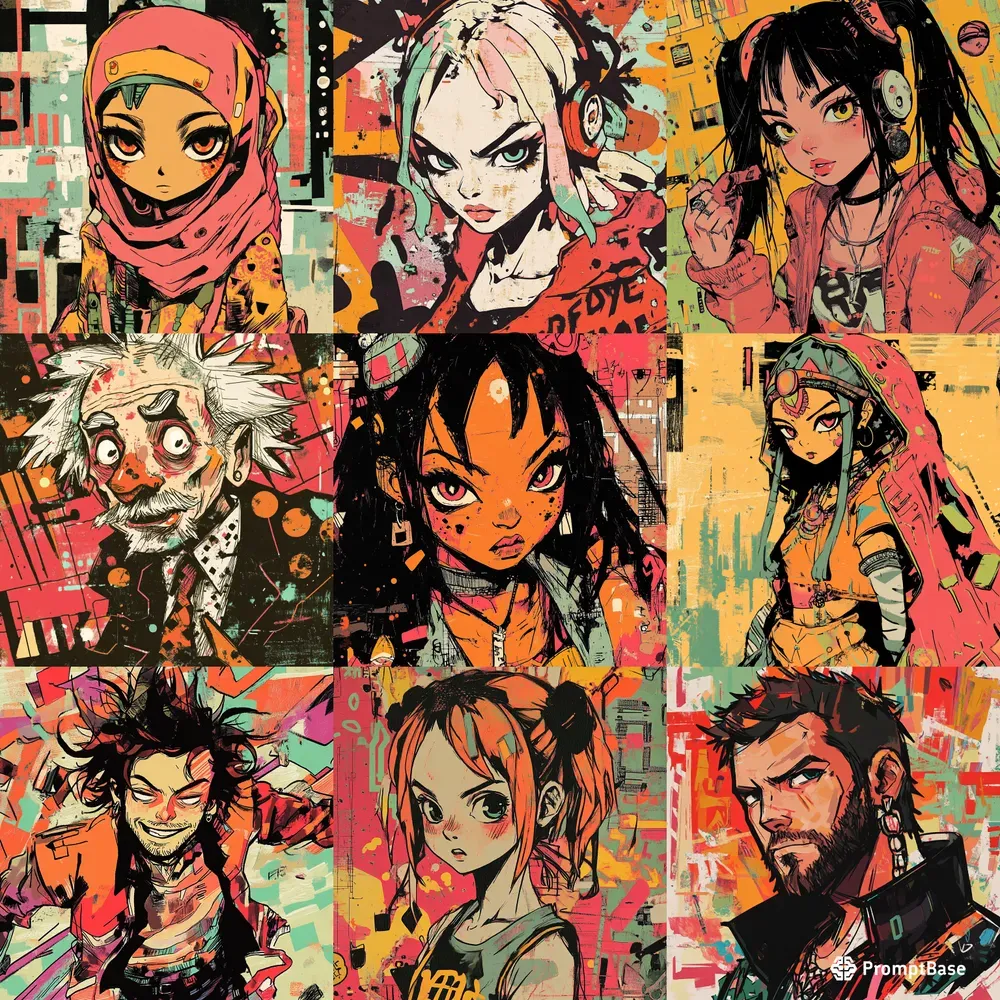 Vibrant Comic Art For Storytelling