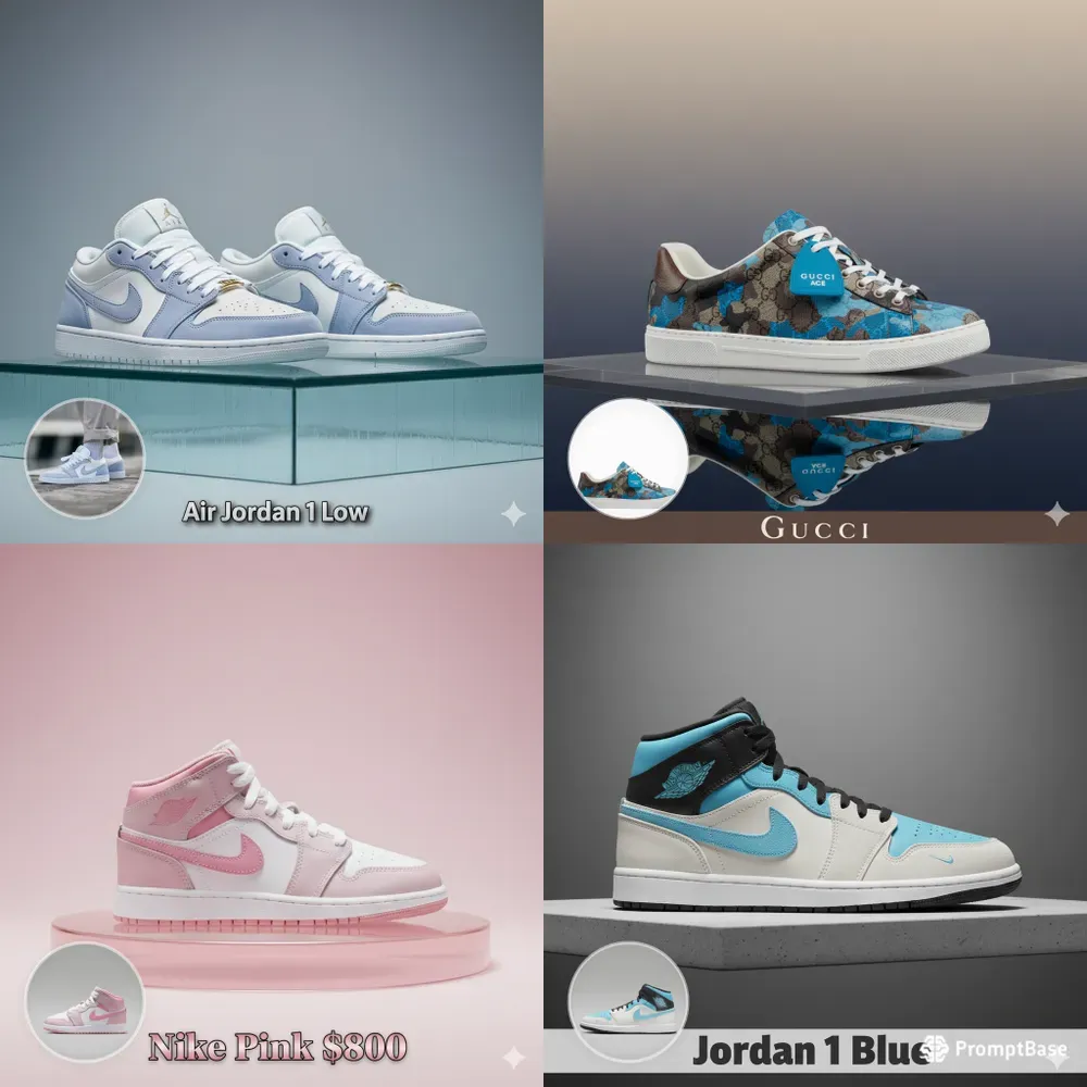 Luxury Sneaker Closeup Generators