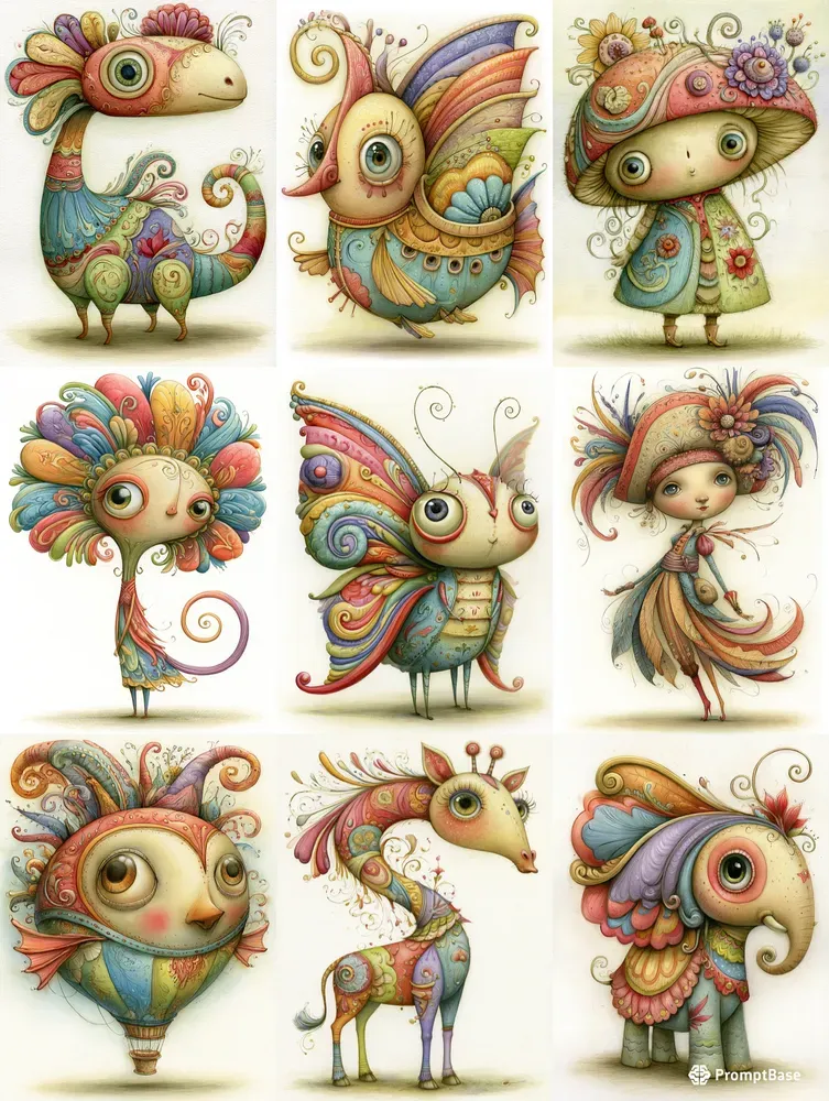 Summer Fantastical Creatures