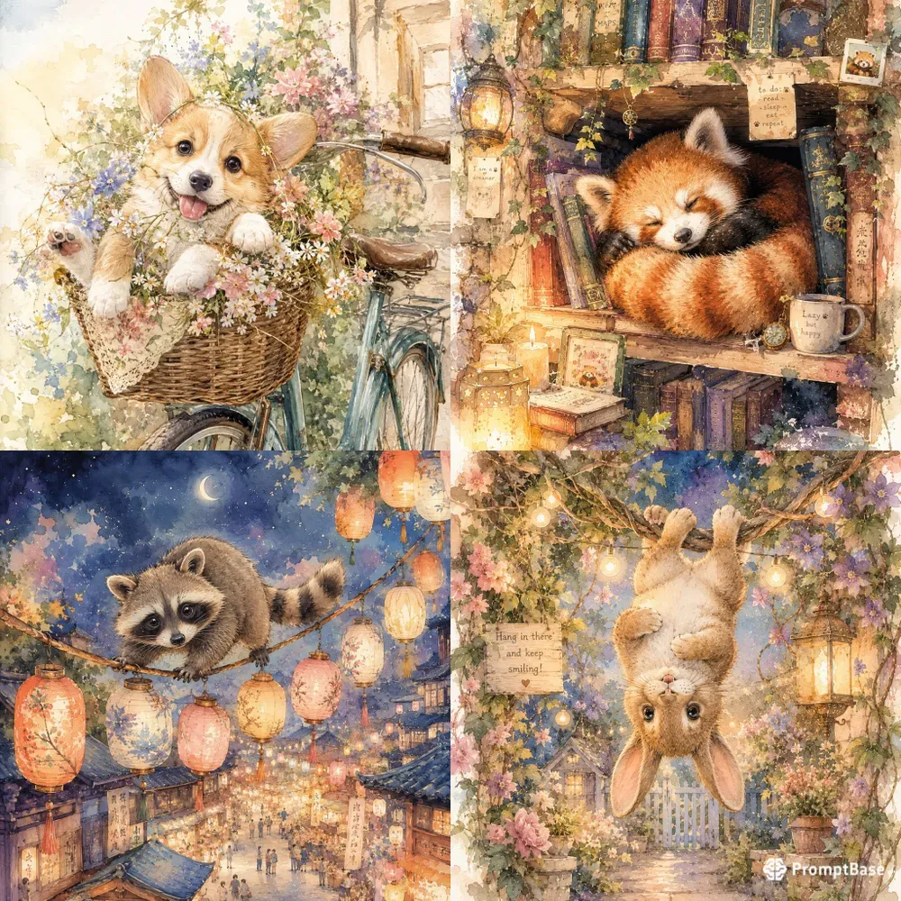 Whimsical Cozy Creatures