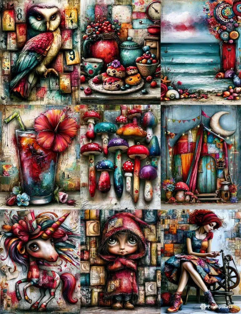 Bohemian Craftcore Junk Journals