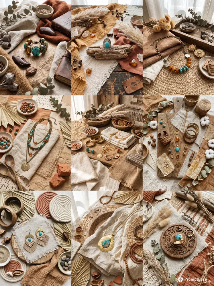 Boho Earth Ritual Jewelry Styling