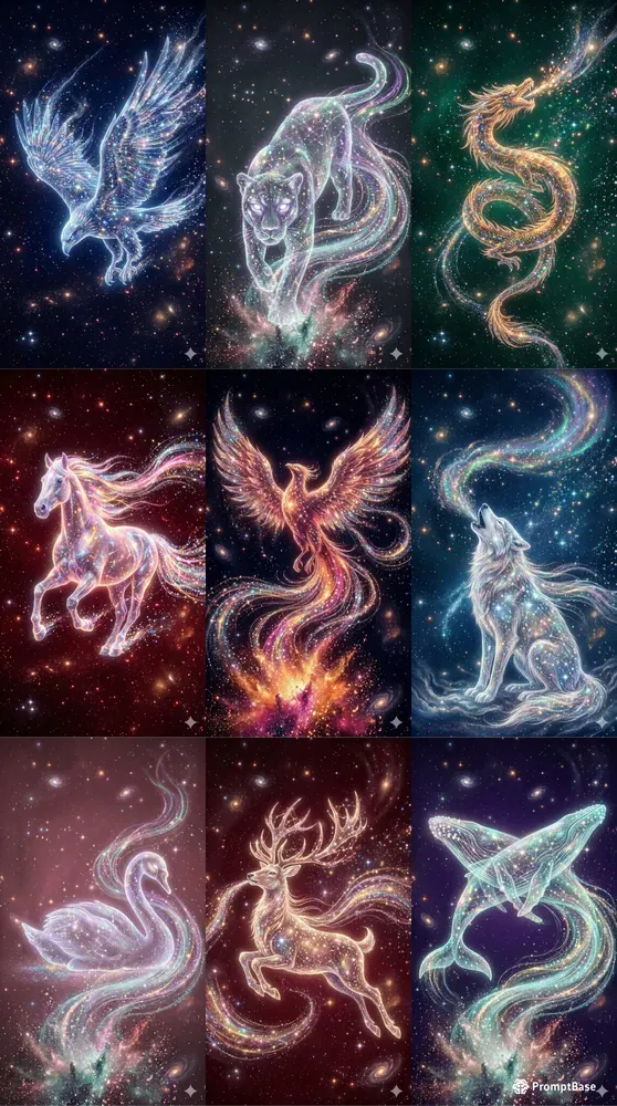 Celestial Stardust Creatures