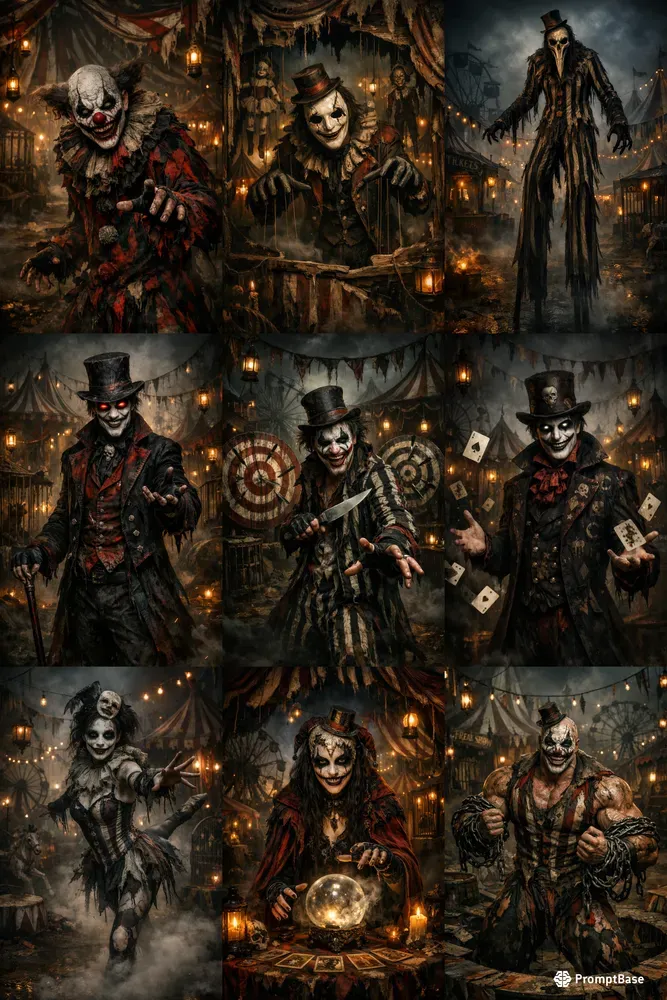 Gothic Dark Circus Generator