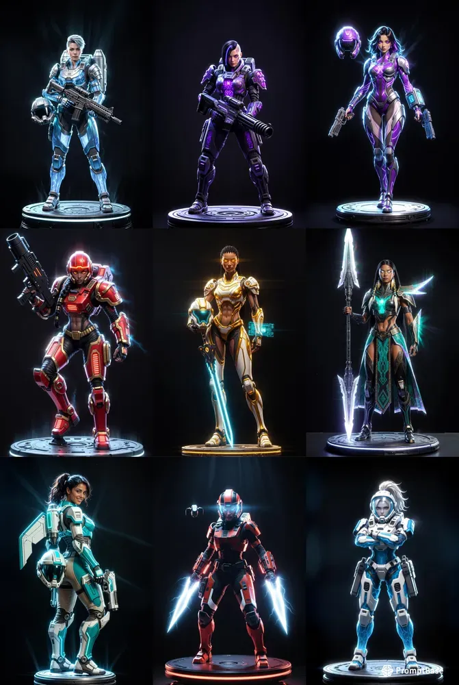 Scifi Space Commandos