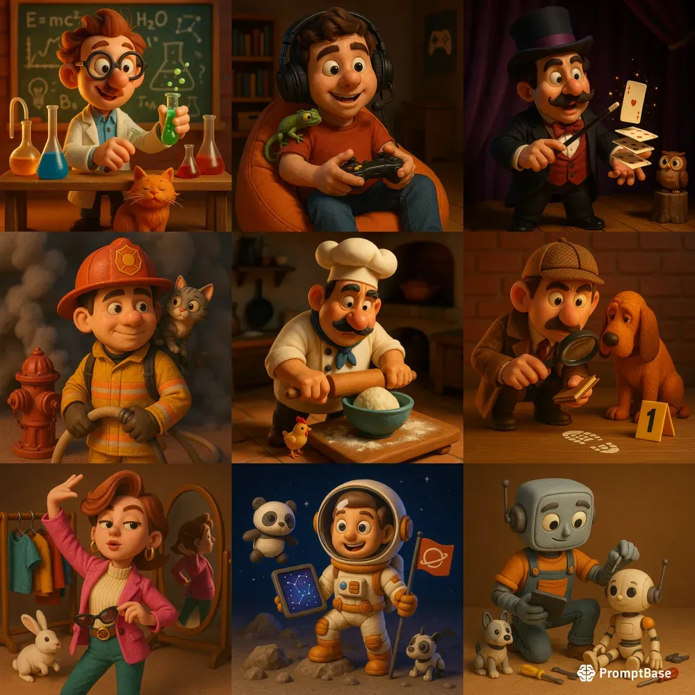 Mini World Character Art