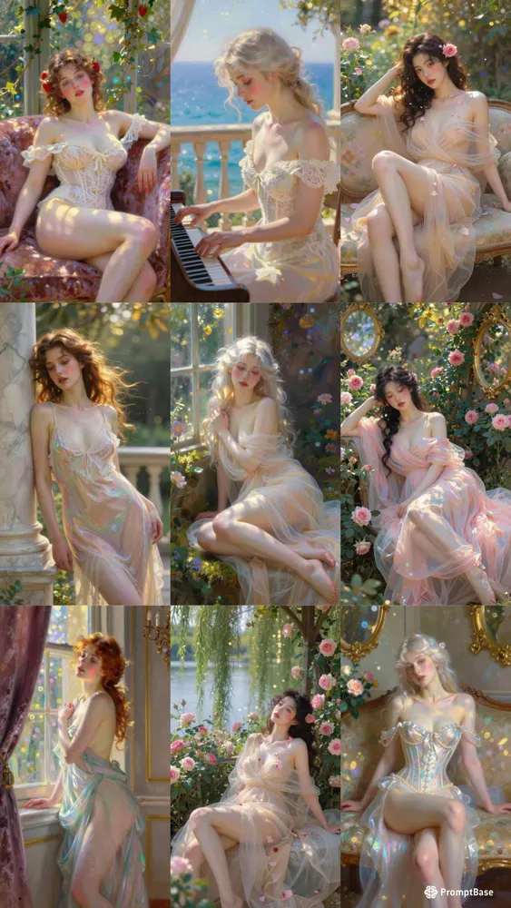 Ethereal Style Impressionist Portraits