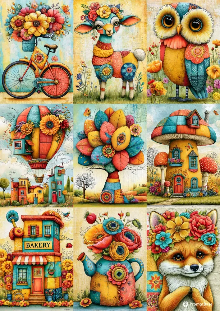 Folk Art Storybooks