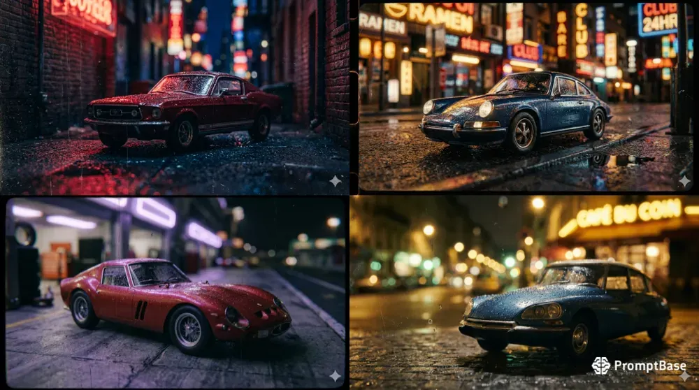 Vintage 8mm Film Car Art Prints