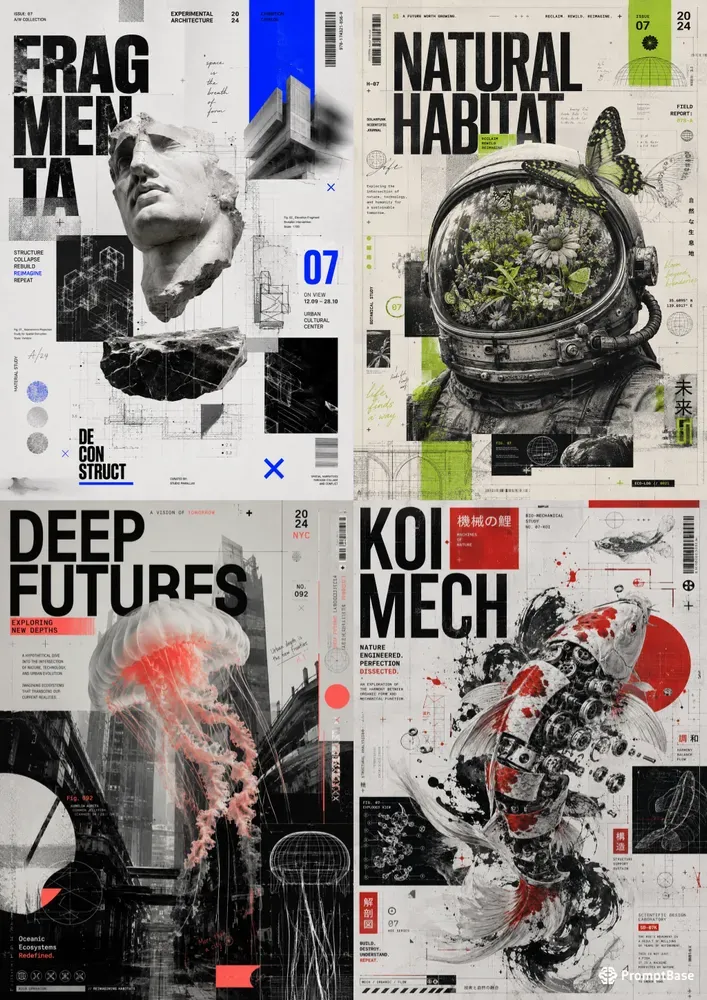 Experimental Editorial Posters