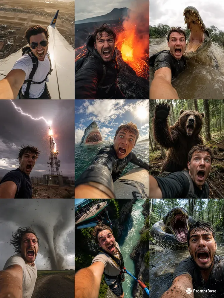 Extreme Selfie Shots