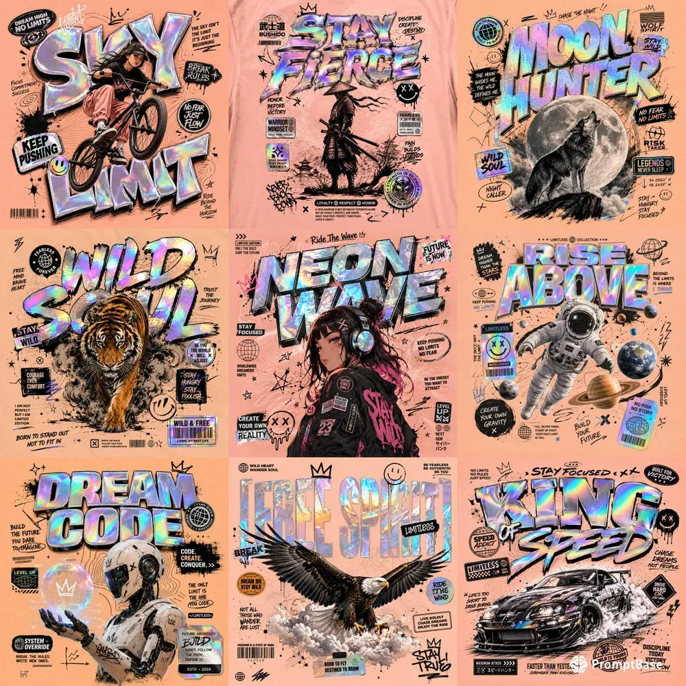 Holographic Streetwear