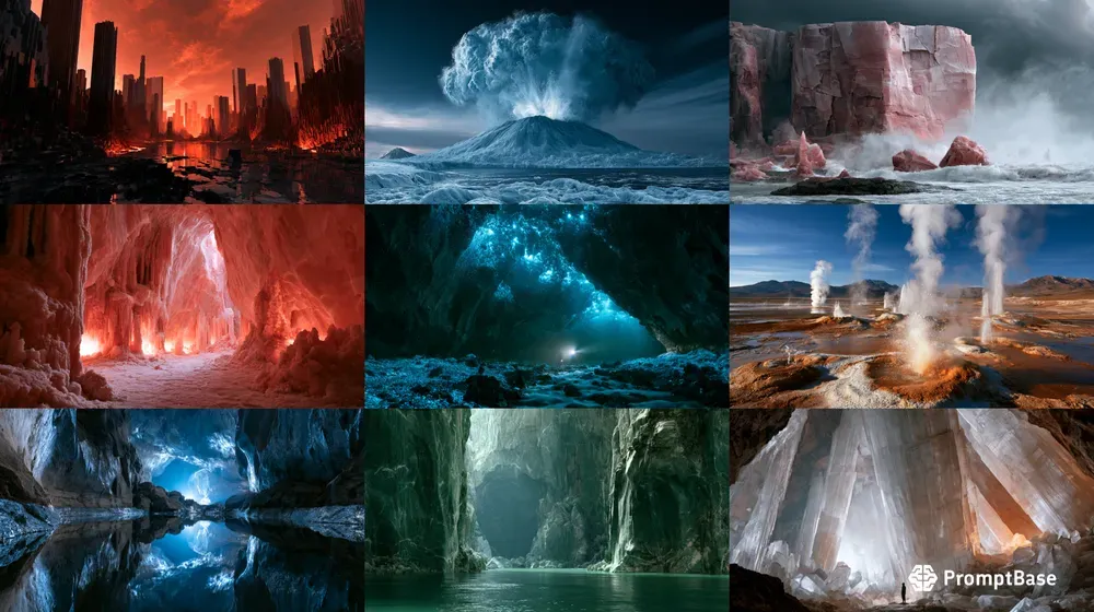 Impossible Geology Art Generator