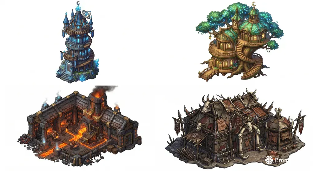 Isometric Fantasy Game Assets