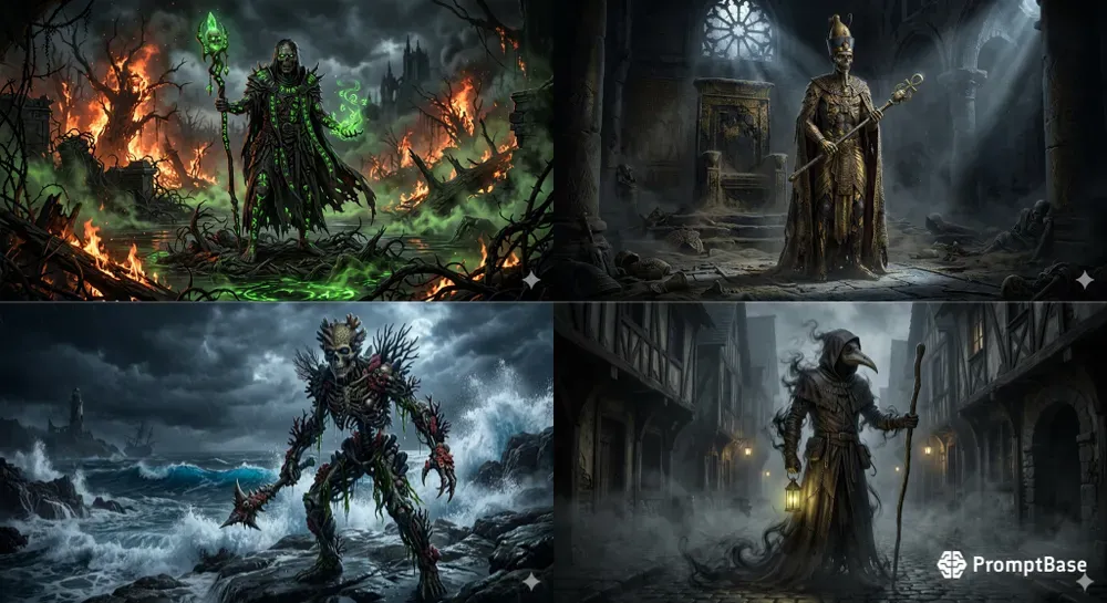 Dark Gothic Horror Cinematic Visions