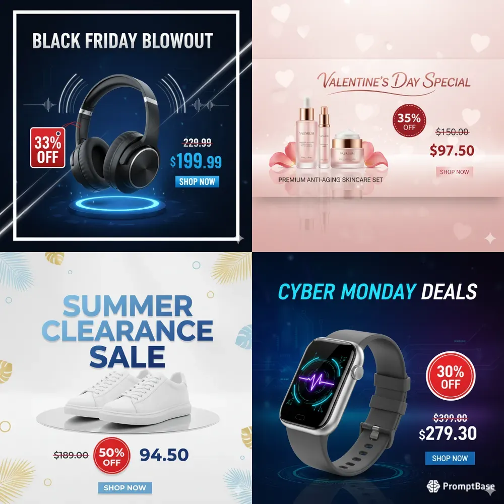 Black Friday Sale Banners