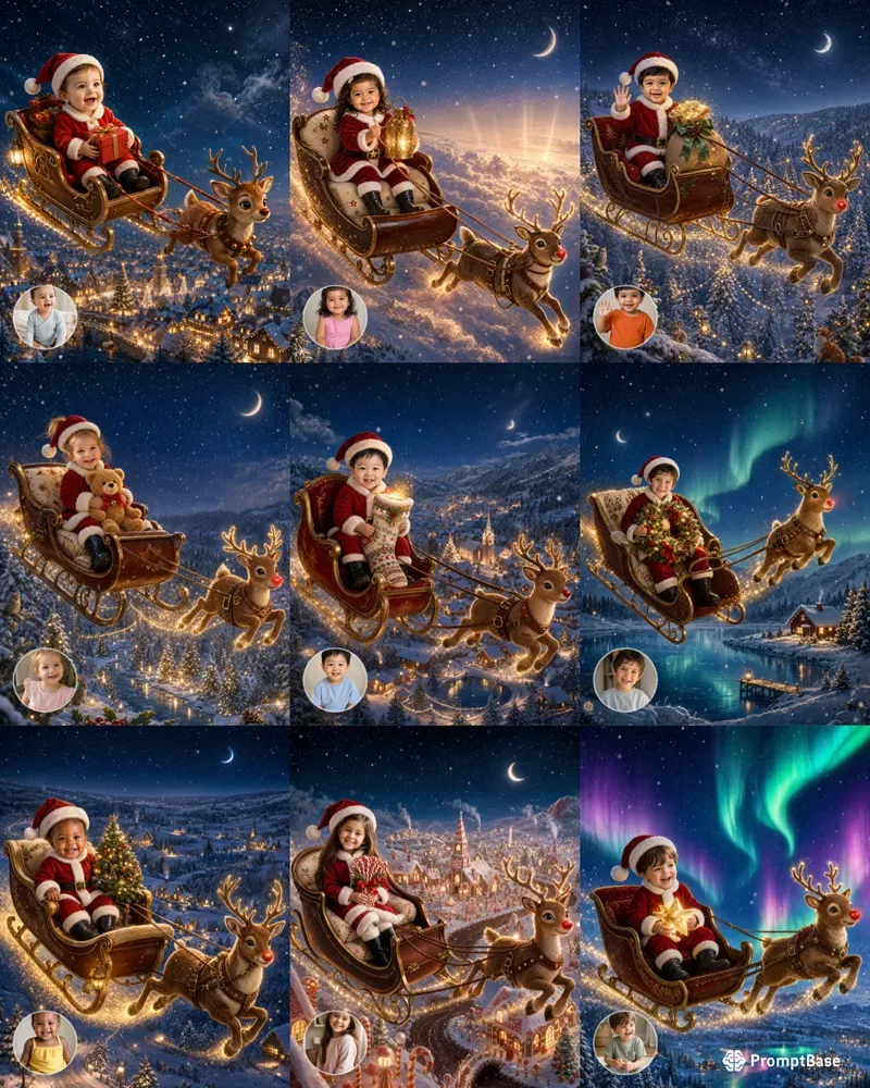 Your Childrens Magical Christmas Sleighs