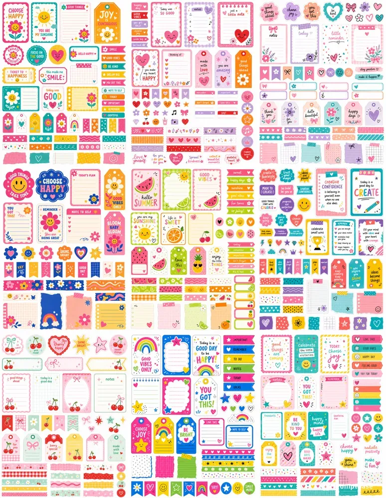 Bright Journal Asset Sheets