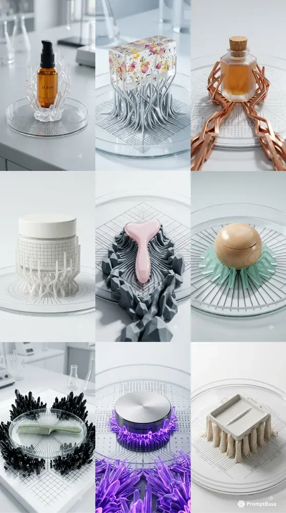 Biomorphic Petri Crystals