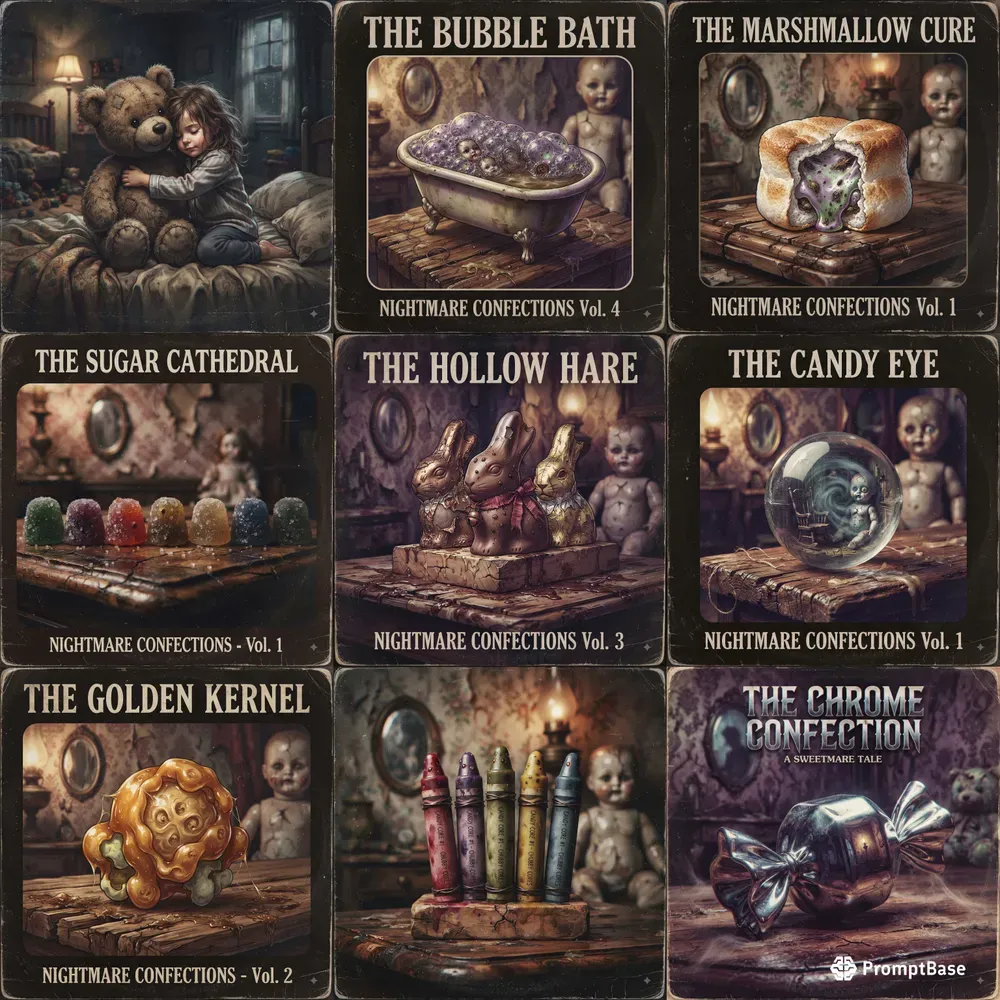 Analog Horror Candy Covers