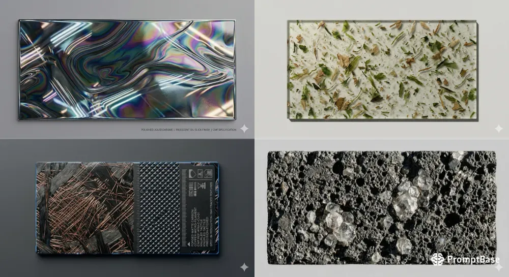 Tactile Macro Material Swatch Engines