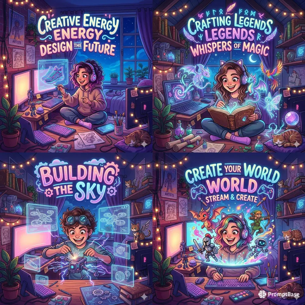 Creative Digital Poster Ideas Studios