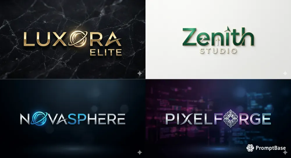 Typography Logo Designs
