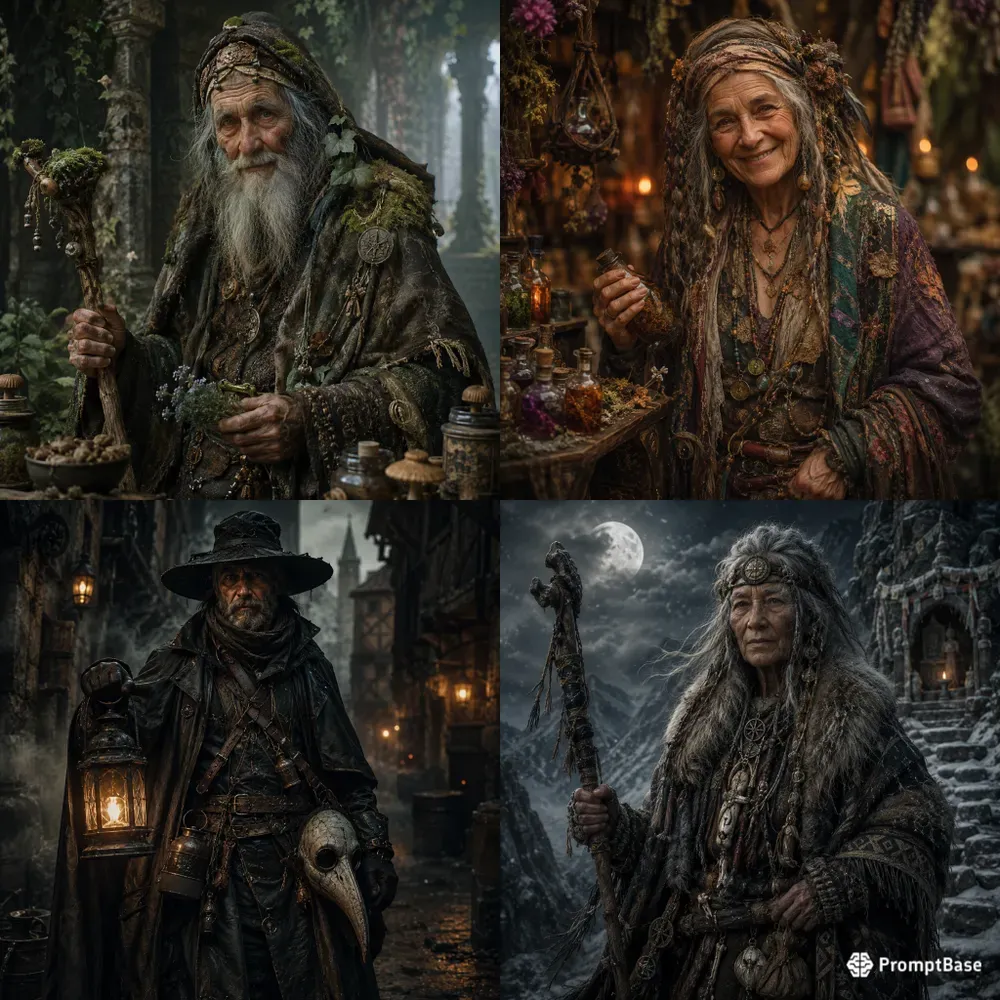Dark Folklore Portraits