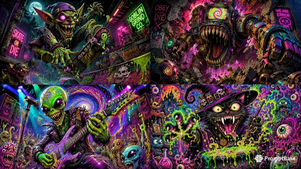 Monster Mash Art Creators